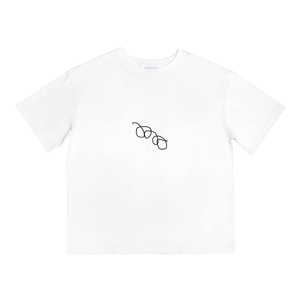 HIMAA t shirt spiral white (10% OFF)