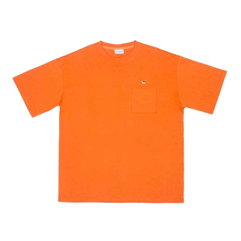 pocket t shirt beagle orange (30% OFF)