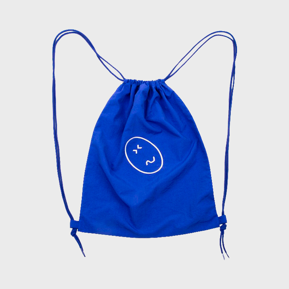 HIMAA string bag scowl blue (70%)