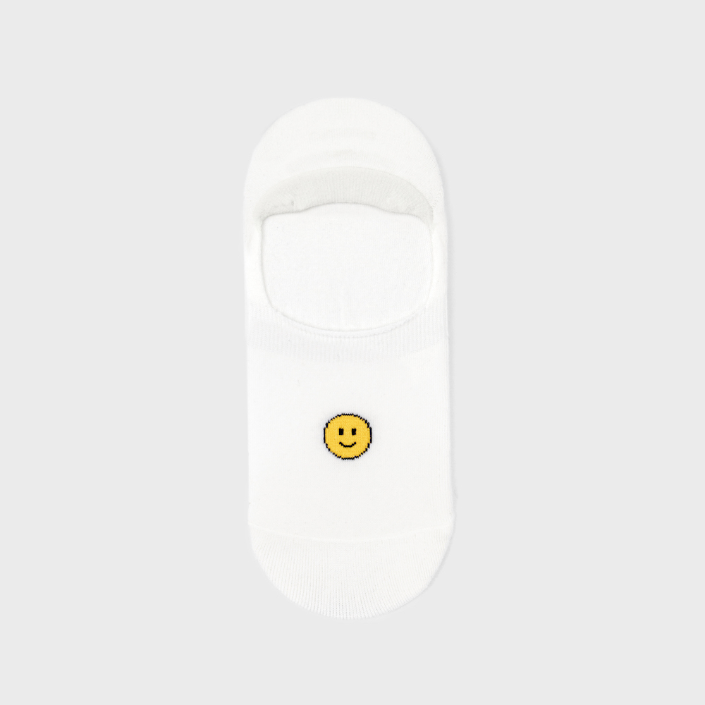 cover emoji smile white